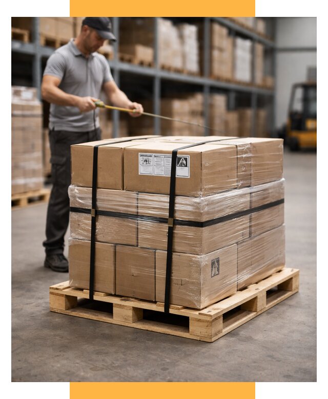 Упаковка и паллетирование грузов от 3720 р. | СетСервис-Снк