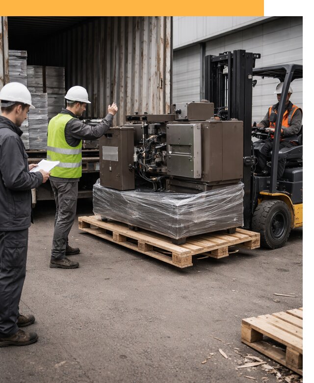 Доставка промышленного оборудования из Европы от 47826