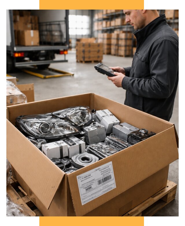 Доставка автозапчастей из Европы под ключ от 13285 р. | СетСервис-Снк