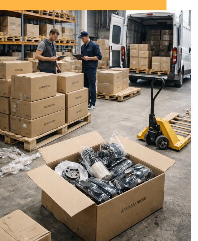 Доставка автозапчастей из Европы от 13285 руб быстро и надёжно
