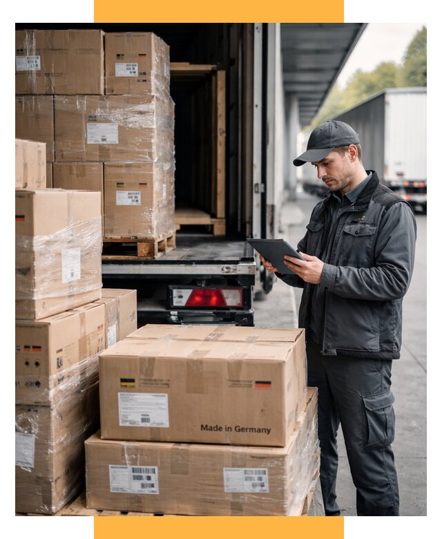 Доставка грузов из Германии от 47826 р. быстро - СетСервис-Снк