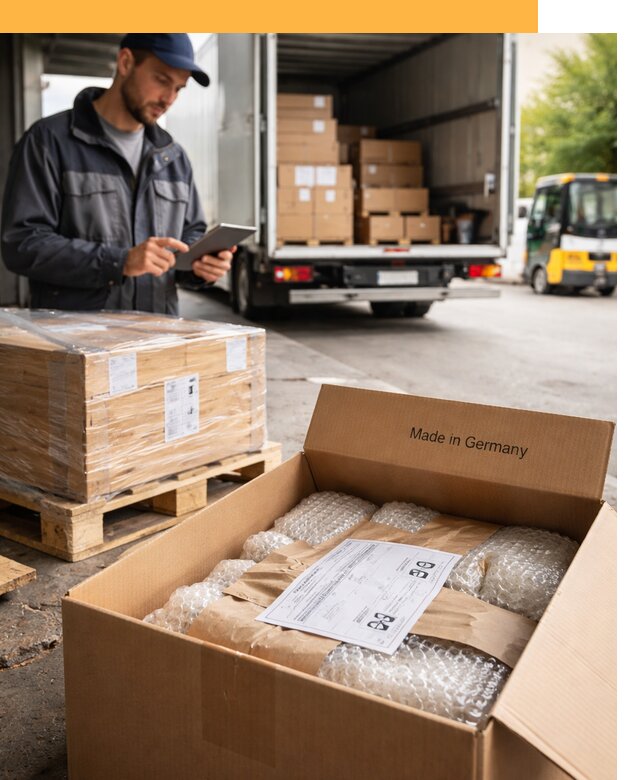 Доставка грузов из Германии от 47826 руб с таможенным оформлением