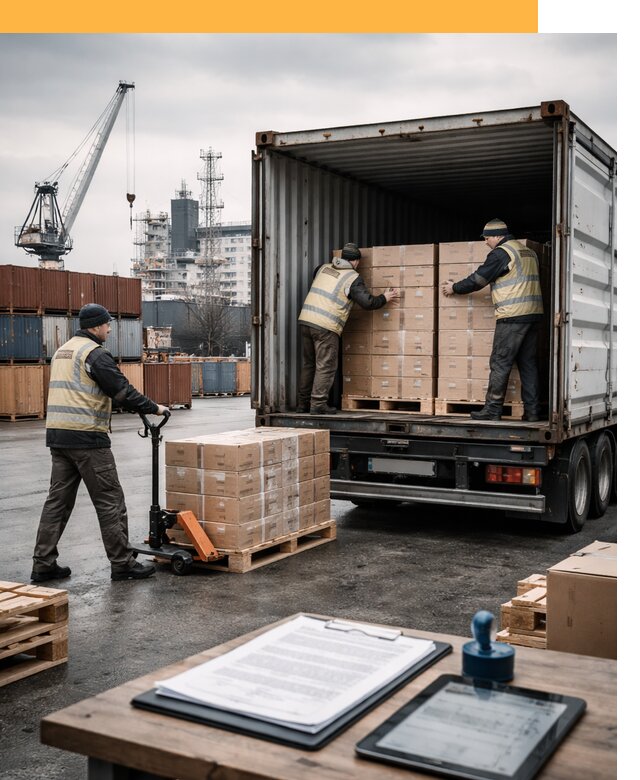 Доставка грузов из Латвии от 26570 руб, морская, авто, авиа