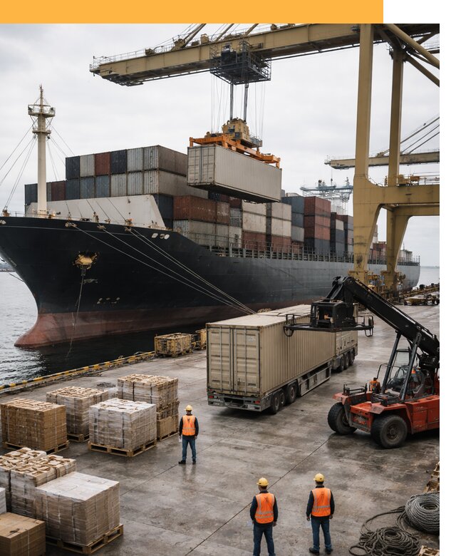 Морские перевозки из Индии: доставка FCL/LCL, таможня от 127536