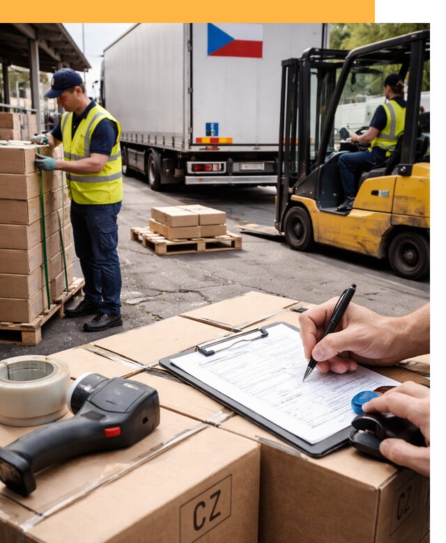 Доставка грузов в Чехию от 37198 руб, международные перевозки