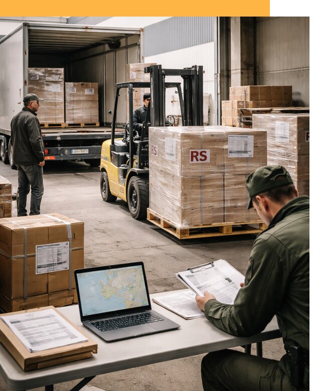 Доставка грузов в Сербию от 47826 руб, международные перевозки