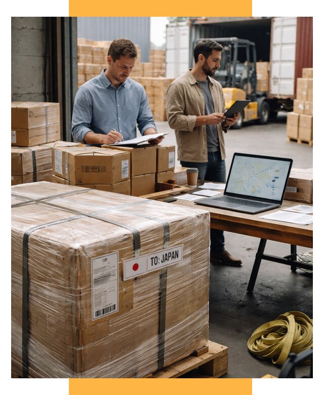 Доставка грузов в Японию от 26570 р., логистика СетСервис-Снк