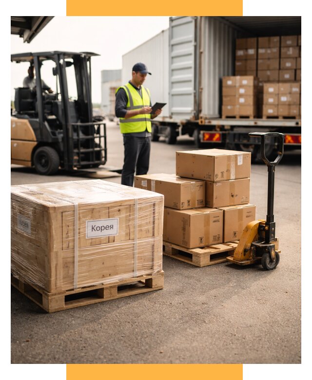 Доставка грузов в Корею из России от 37198 р. | СетСервис-Снк