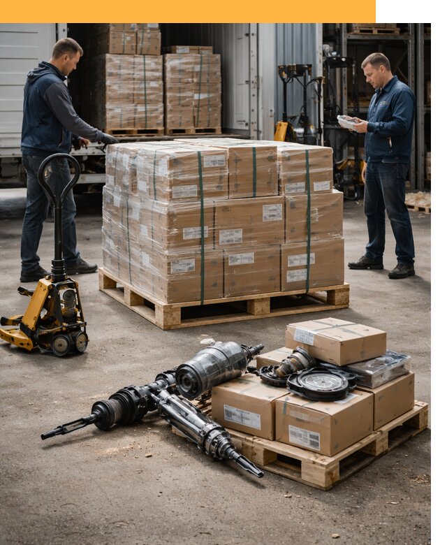 Международная перевозка автозапчастей по миру от 4783 руб