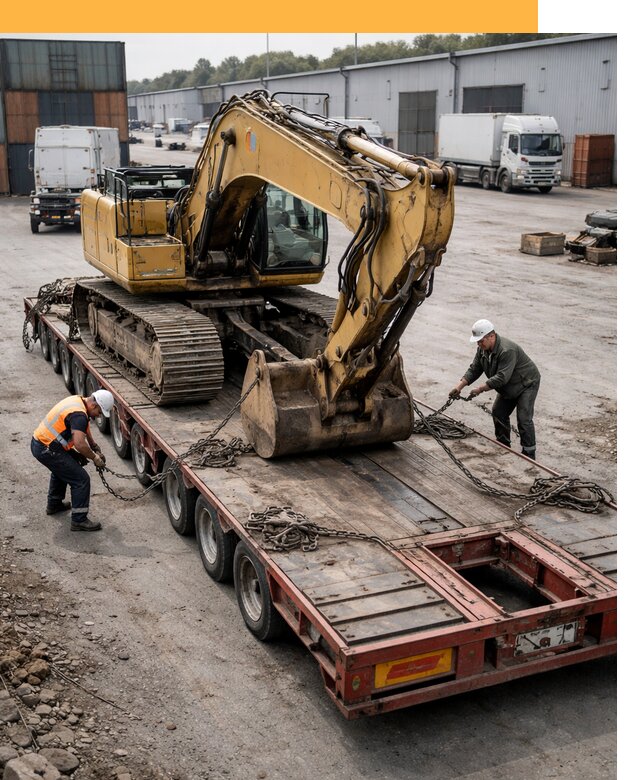 Перевозка спецтехники по России и миру от 47826 руб