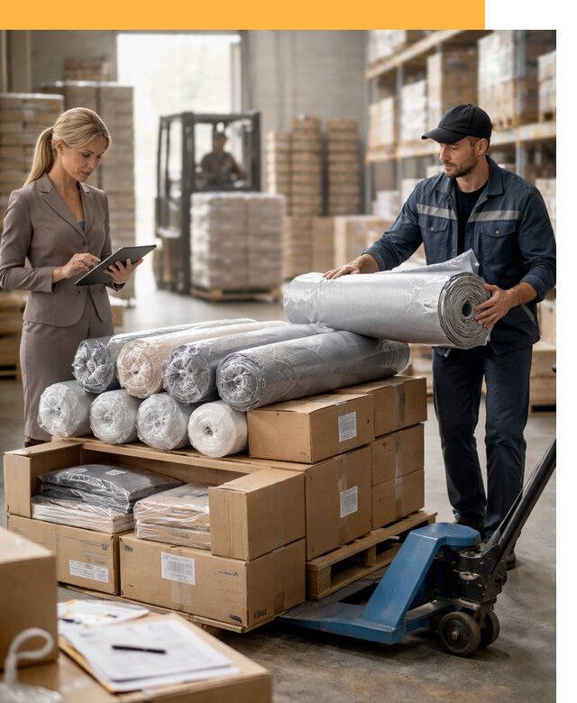 Перевозка текстиля по миру от 15942 руб. с таможней и страхованием