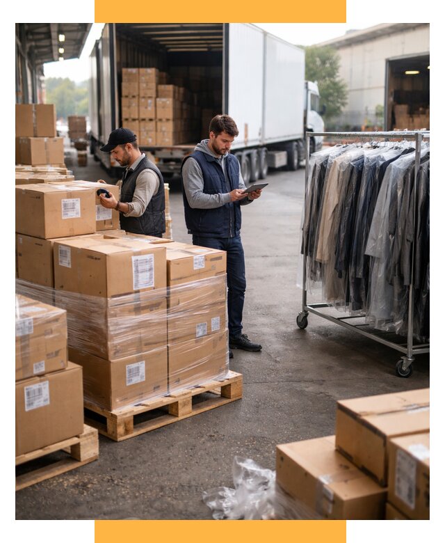 Перевозка и доставка одежды из Китая от 7971 р., СетСервис-Снк