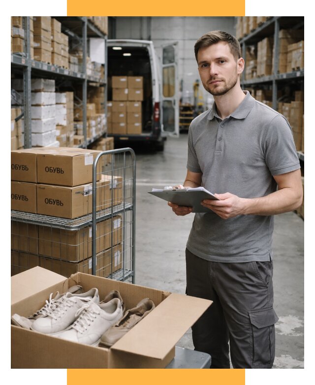 Доставка обуви из Китая и Турции от 4783 р. СетСервис-Снк