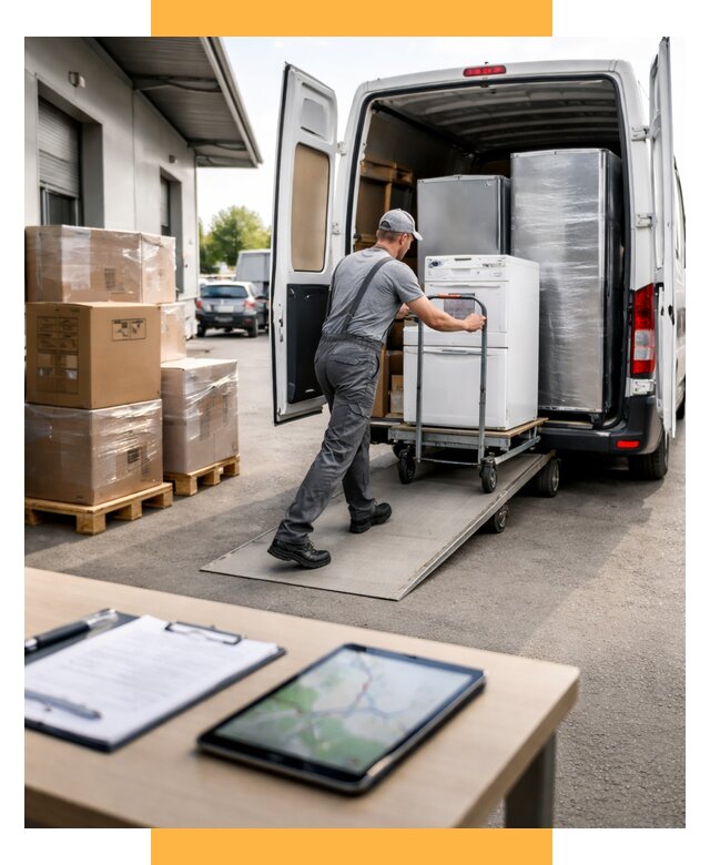 Перевозка бытовой техники от 6908 р. - логистика СетСервис-Снк