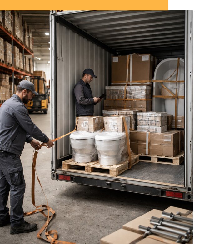 Перевозка сантехнического оборудования по России и миру от 1913