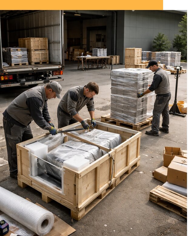 Перевозка выставочных грузов по миру от 26570 руб за м2 с таможней