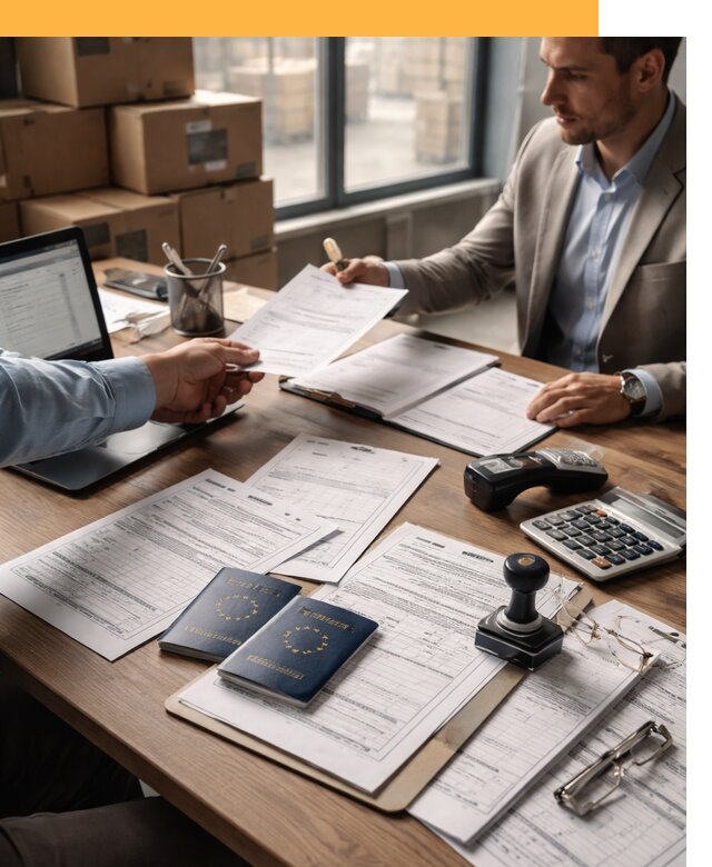 Таможенное оформление грузов из Европы от 9034 руб