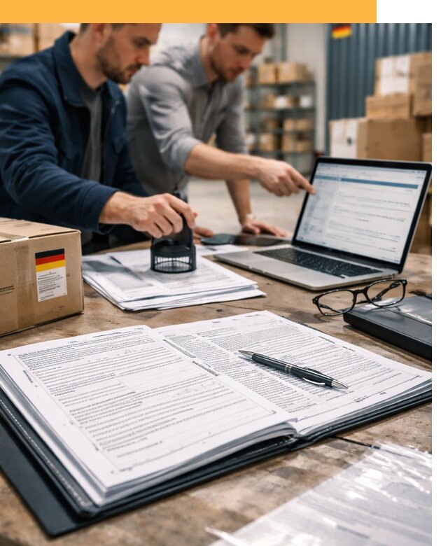 Таможенное оформление грузов из Германии от 9565 руб.