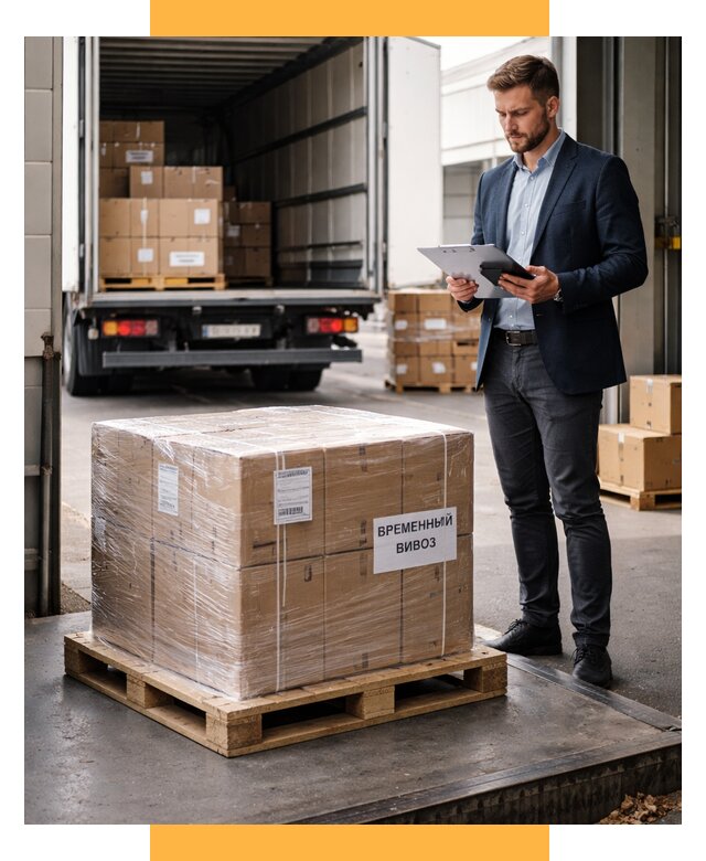 Временный вывоз товаров под ключ от 8502 р. | СетСервис-Снк