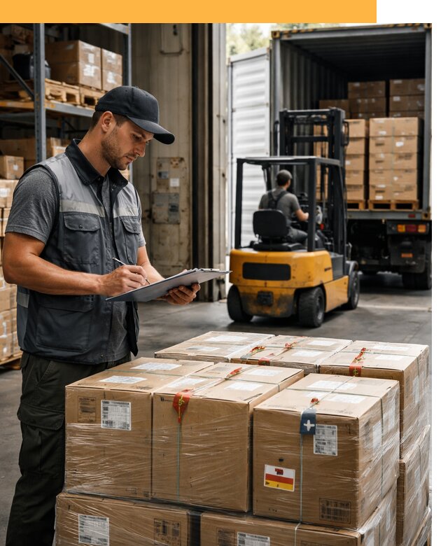 Реэкспорт товаров с таможенным оформлением и доставкой от 12754