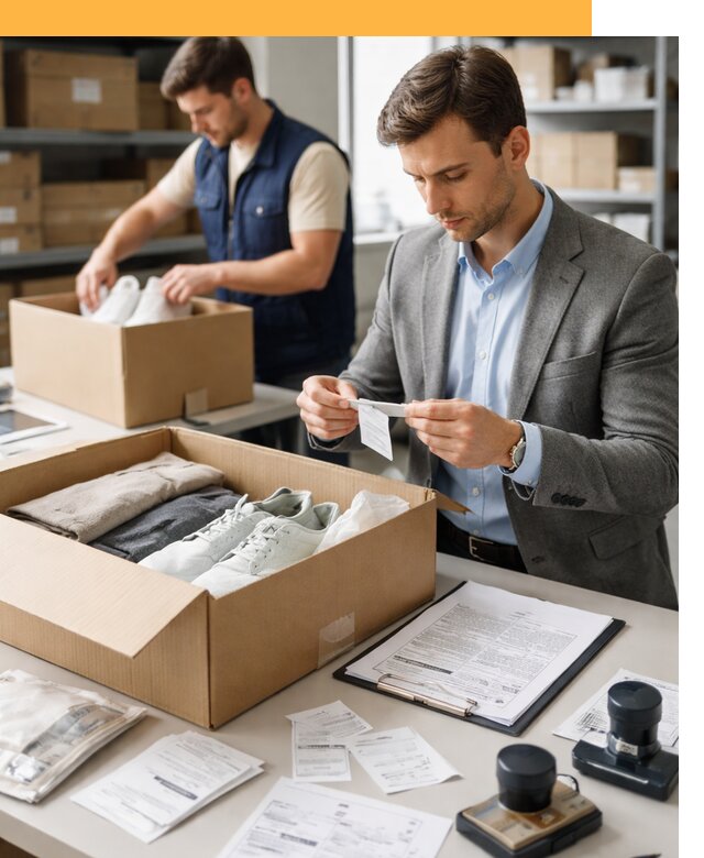 Таможенное оформление одежды и обуви по выгодной цене от 6908 руб