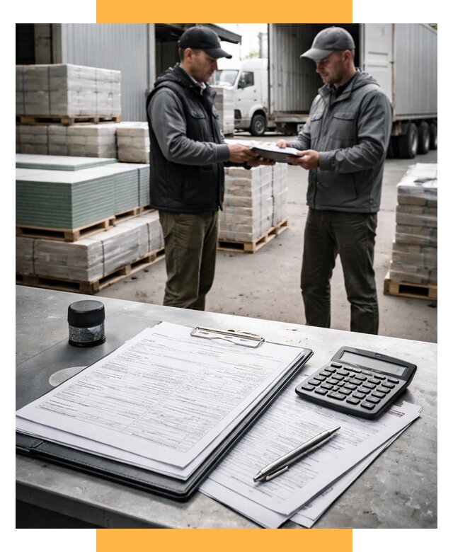 Таможенное оформление стройматериалов от 9034 р. | СетСервис-Снк