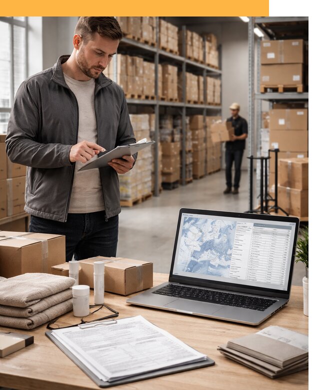 Закупка товаров в Европе под ключ: доставка, таможня от 7971 руб