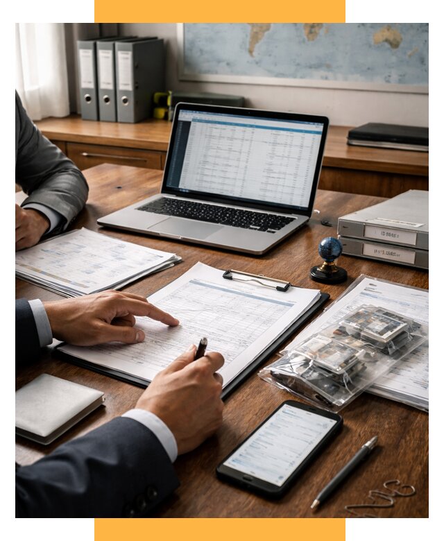 Проверка поставщика за рубежом от 9034 р. | СетСервис-Снк аудит